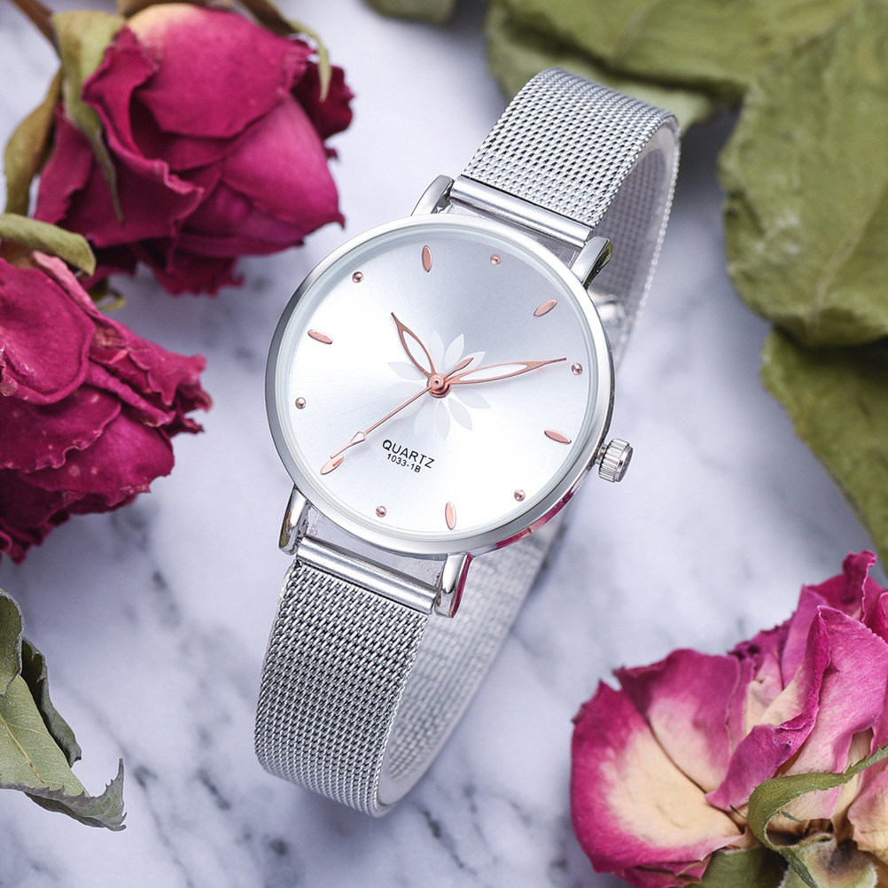 Luxury Watch Gift For Her - ساعة يد أنيقة للنساء بحركة كوارتز،