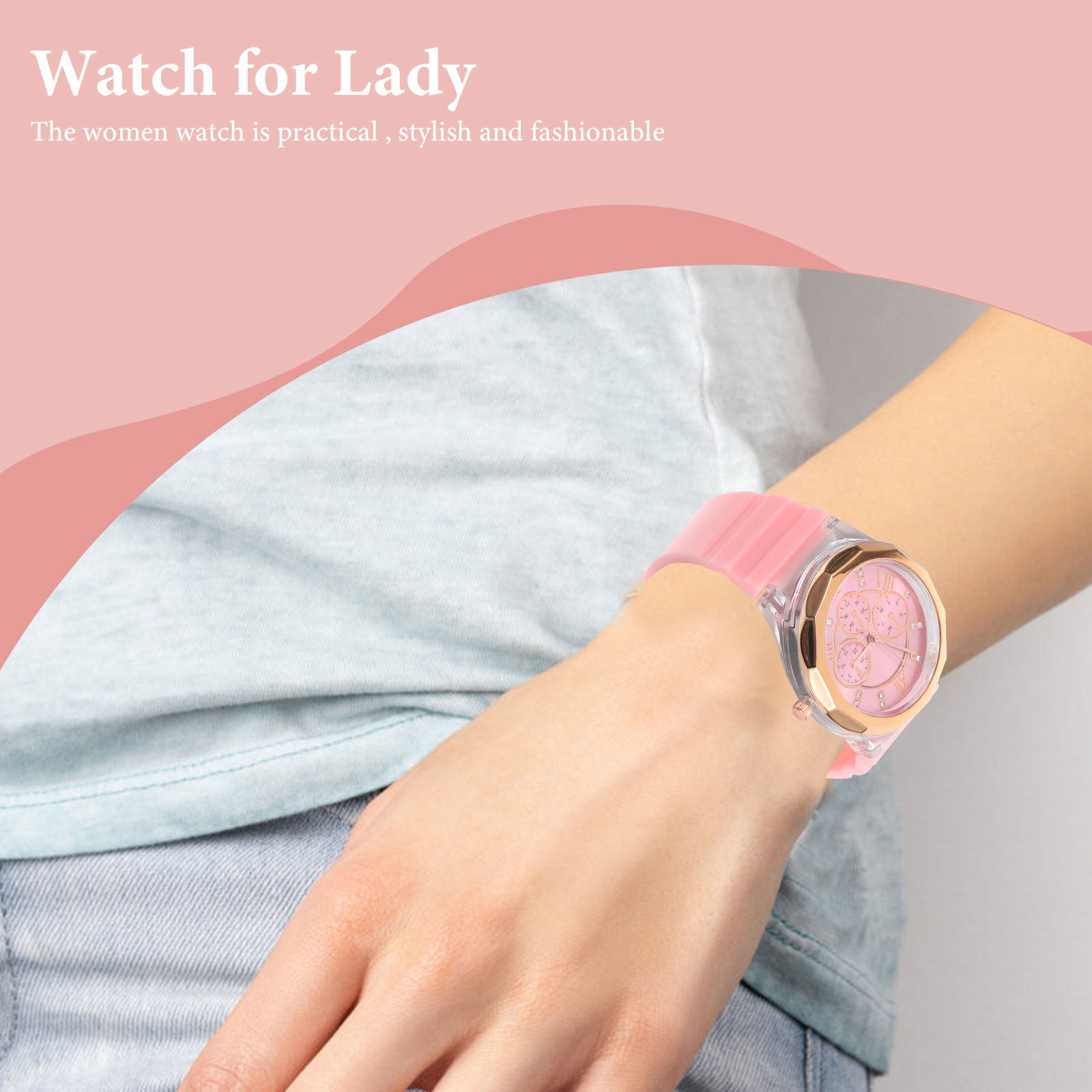 ساعة كوارتز نسائية بتصميم فراش - مراجعة Luxury Watch Gift For Her وسعره